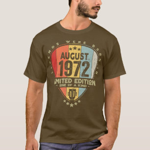Gitarre PickLegends waren im August 1972 Geboren T-Shirt
