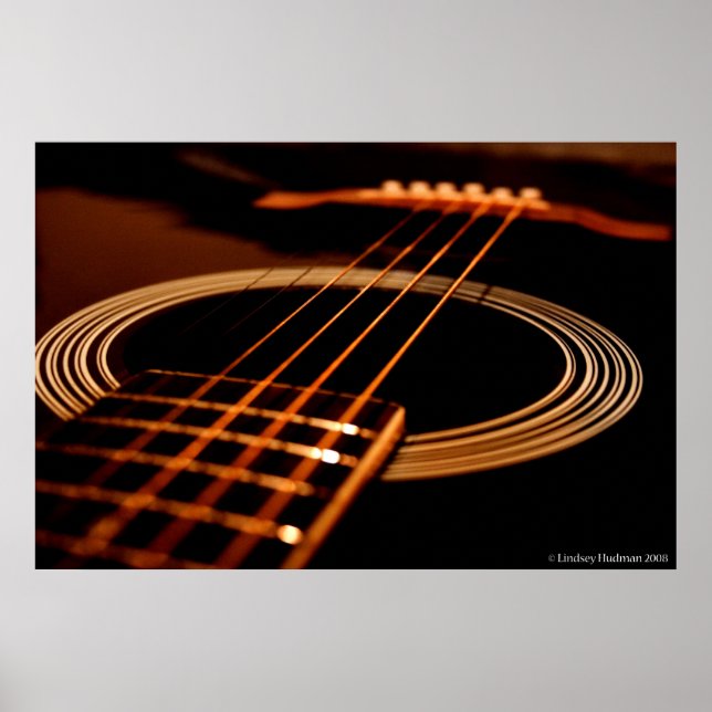 Gitarre Poster (Vorne)