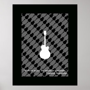 Gitarre Poster