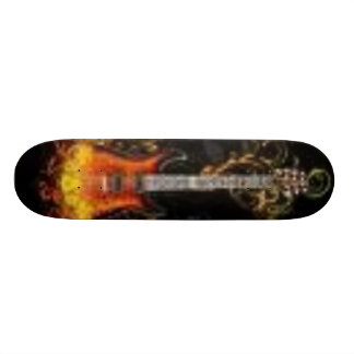 Gitarre Skateboard