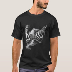 Gitarre spielen Gitarrist Musik Geschenke Lustig T-Shirt