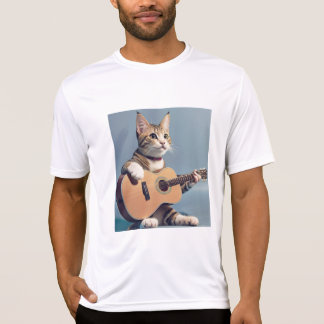 Gitarre spielen, Katzenliebhaber T - Shirt