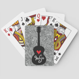 Gitarre Spielkarten