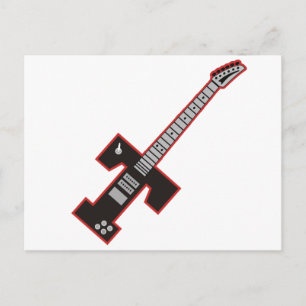 Gitarre T Postkarte