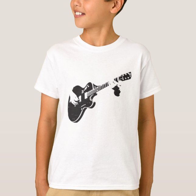Gitarre- T-Shirt (Vorderseite)