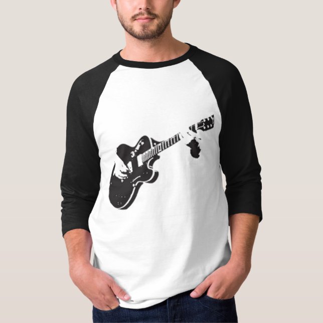 Gitarre - T-Shirt (Vorderseite)