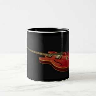 Gitarre - Tasse- Zweifarbige Tasse