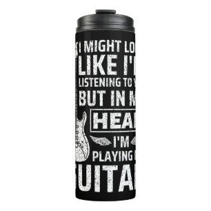Gitarre Thermosbecher