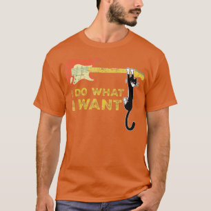 Gitarre und Cat-Liebhaber, Funny Meowy Ich tue, wa T-Shirt