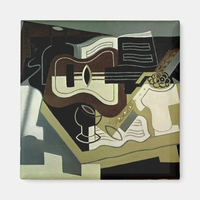 Gitarre und Klarinette, 1920 Magnet (Vorne)
