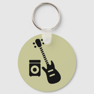 Gitarre/Verstärker Schlüsselanhänger