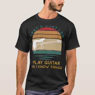 Gitarre Virtuoso: Akkorde und witzige Weisheit h T-Shirt