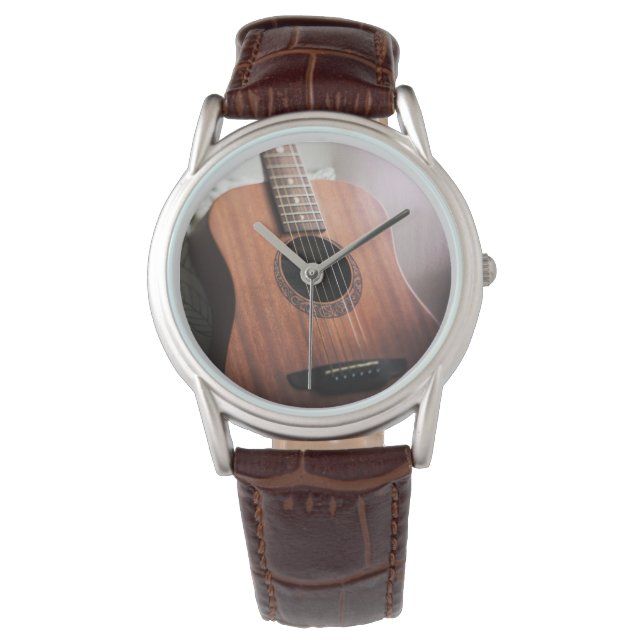 Gitarre Watch Armbanduhr (Vorderseite)
