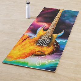 Gitarre Yogamatte