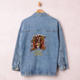 Gitarre Zwei-Tone-Kaffee-Tasse Jeansjacke