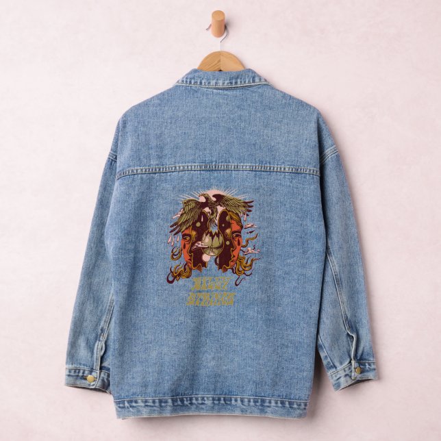 Gitarre Zwei-Tone-Kaffee-Tasse Jeansjacke (Hangar)