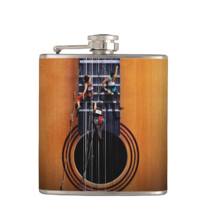 Gitarren-Bergsteiger-Flasche Flachmann