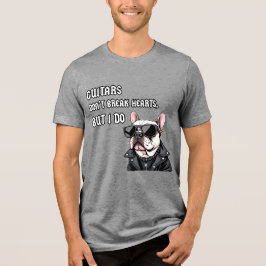 Gitarren brechen nicht die Herzen, aber ich tue es Tri-Blend Shirt