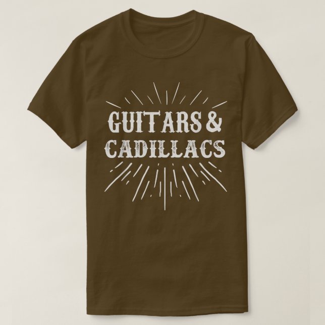 Gitarren & Cadillacs 1545 T-Shirt (Design vorne)