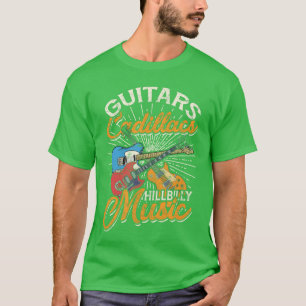 Gitarren Cadillacs Hillbilly-Musik Country-Songs a T-Shirt