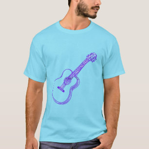 Gitarren-Design T-Shirt