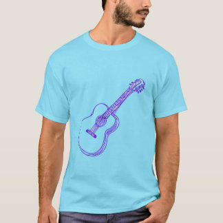 Gitarren-Design T-Shirt