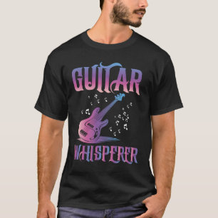 Gitarren-Flüsterer Lustiger Gitarrist Musikliebhab T-Shirt