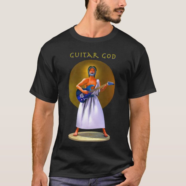 Gitarren-Gott T-Shirt (Vorderseite)