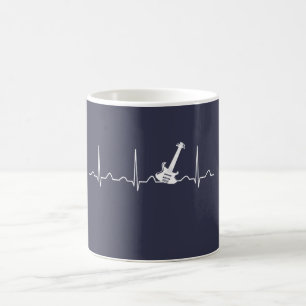 GITARREN-HERZSCHLAG KAFFEETASSE