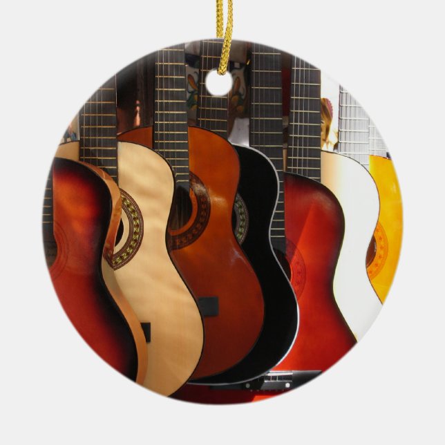 Gitarren Keramikornament (Vorne)