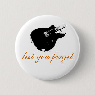 Gitarren-Knopf Button