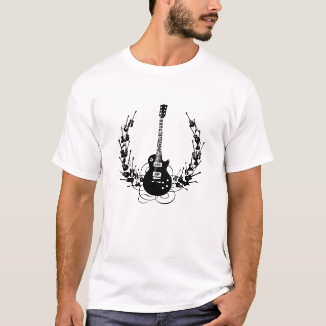 Gitarren-Kranz T-Shirt (Vorderseite)