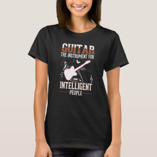 Gitarren Mädchen E-Gitarre Akustikgitarre Gitarre T-Shirt