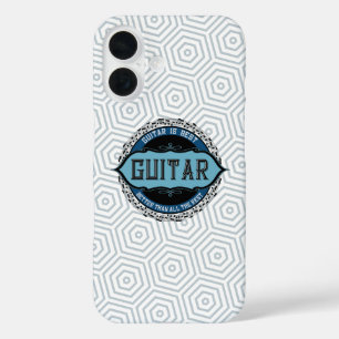 Gitarren-Musiknote iPhone 16 Hülle