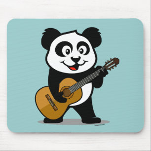 Gitarren-Panda Mousepad