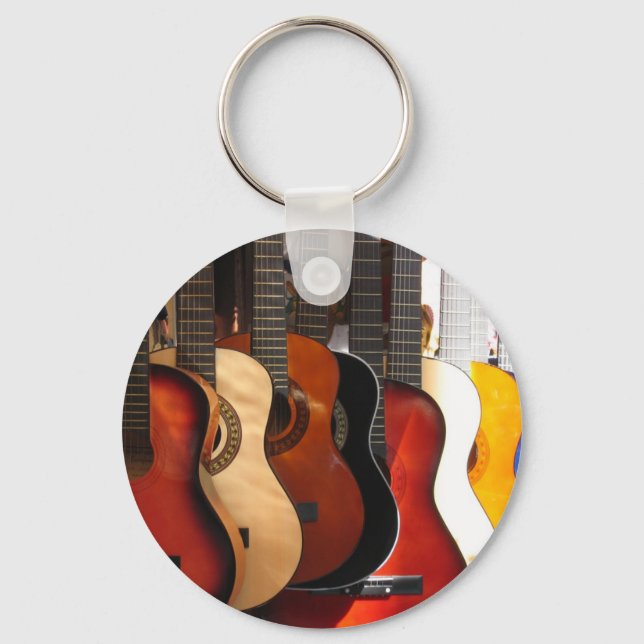 Gitarren Schlüsselanhänger (Vorderseite)