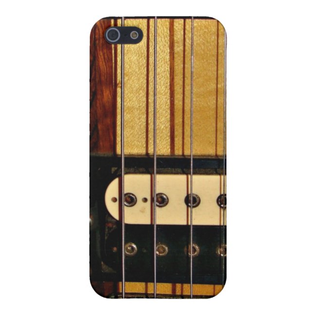 Gitarren-Schnüre iPhone Hülle (Hinten)