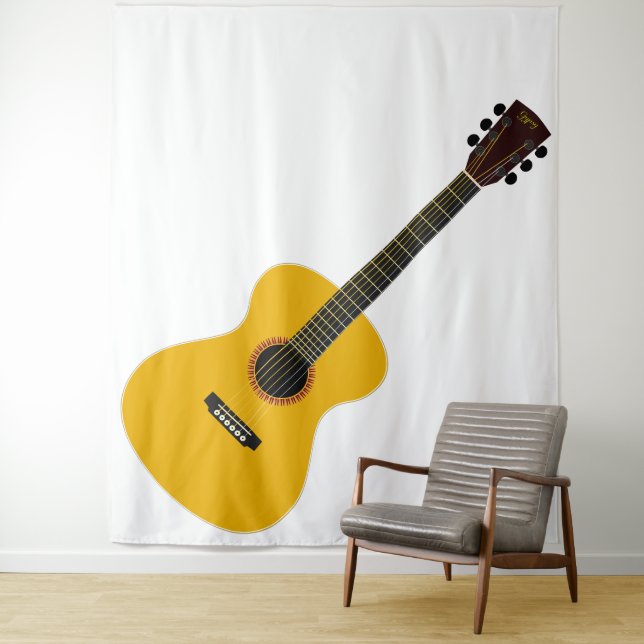 Gitarren-Tapestry Wandteppich (Beispiel)