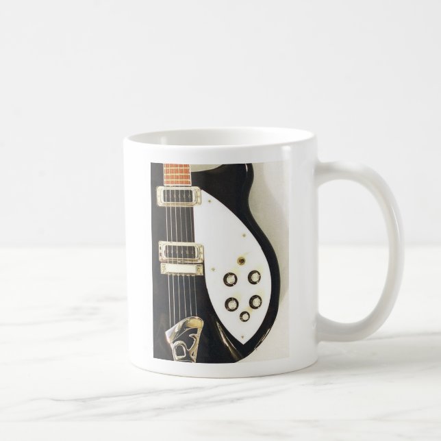 Gitarren-Tasse Kaffeetasse (Rechts)