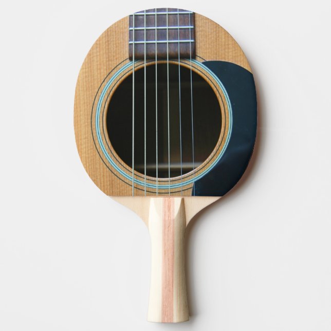 GITARREN-THEMA TISCHTENNIS SCHLÄGER (Vorderseite)