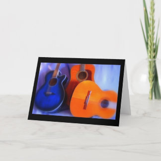 Gitarren-Trio Karte