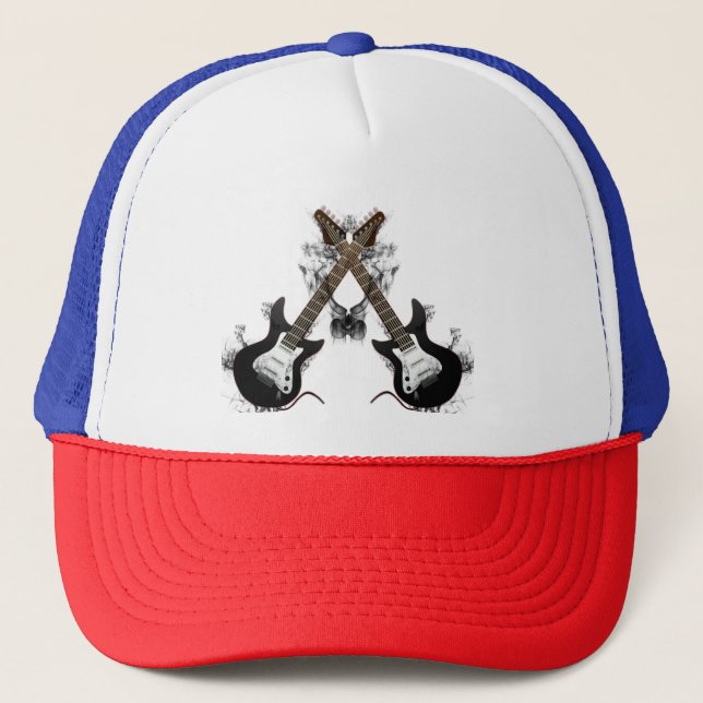 Gitarren Truckerkappe (Vorderseite)