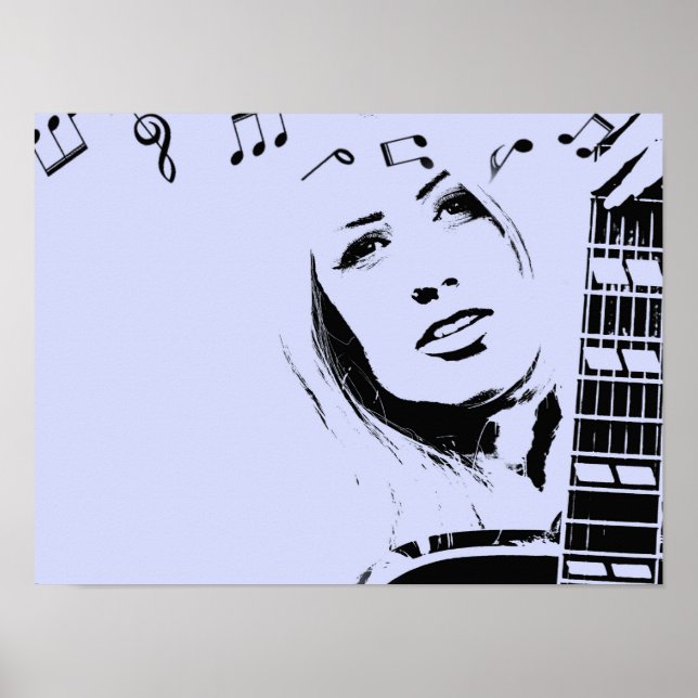 Gitarrenbaby Poster (Vorne)
