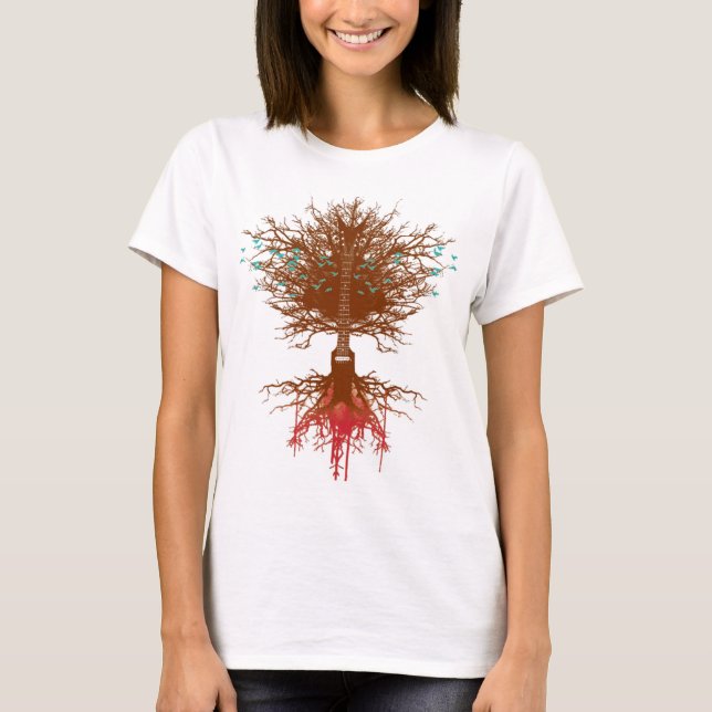 Gitarrenbaum T-Shirt (Vorderseite)