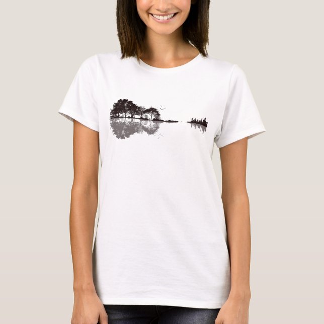 Gitarrenbaumvögel T - Shirt (Vorderseite)