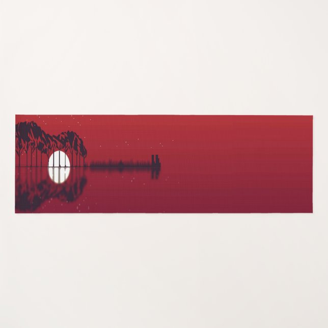 Gitarrencove Yogamatte (Vorderseite (Horizontal))