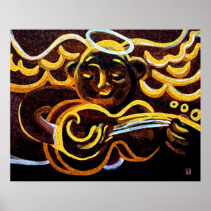 Gitarrenengel Poster