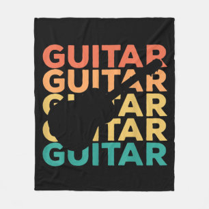 Gitarrengeschenk   Akustische Gitarrist Fleecedecke