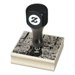 Gitarrengeschenk Gummistempel