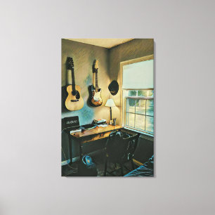 Gitarrengeschenke Leinwanddruck